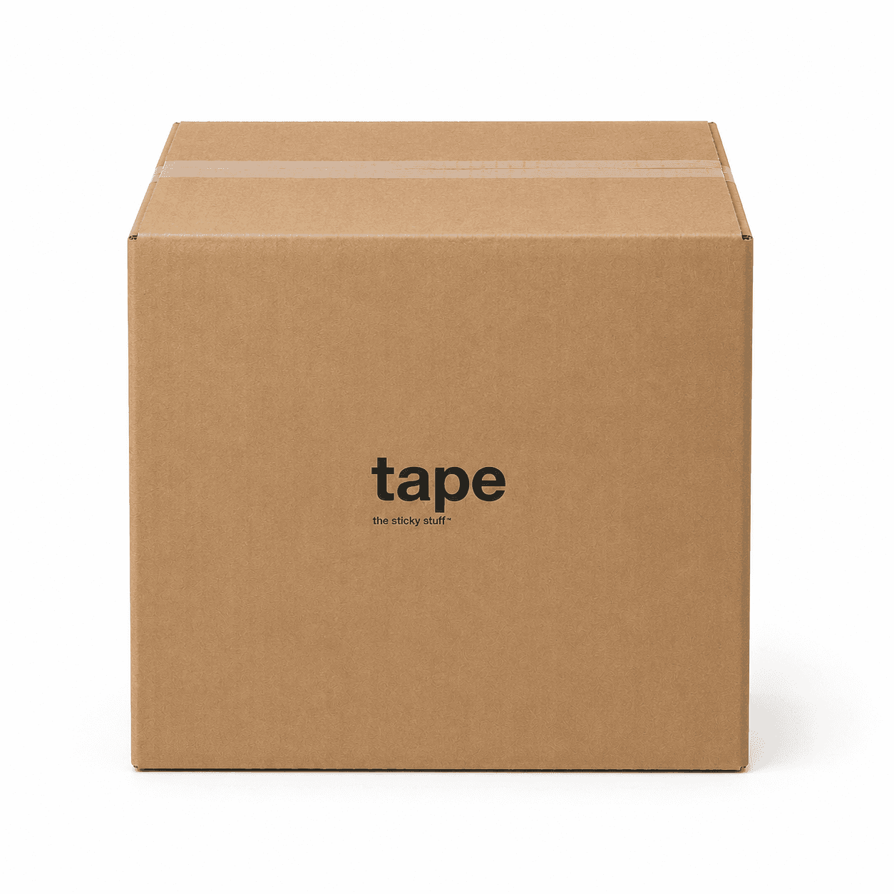 big case of tape.