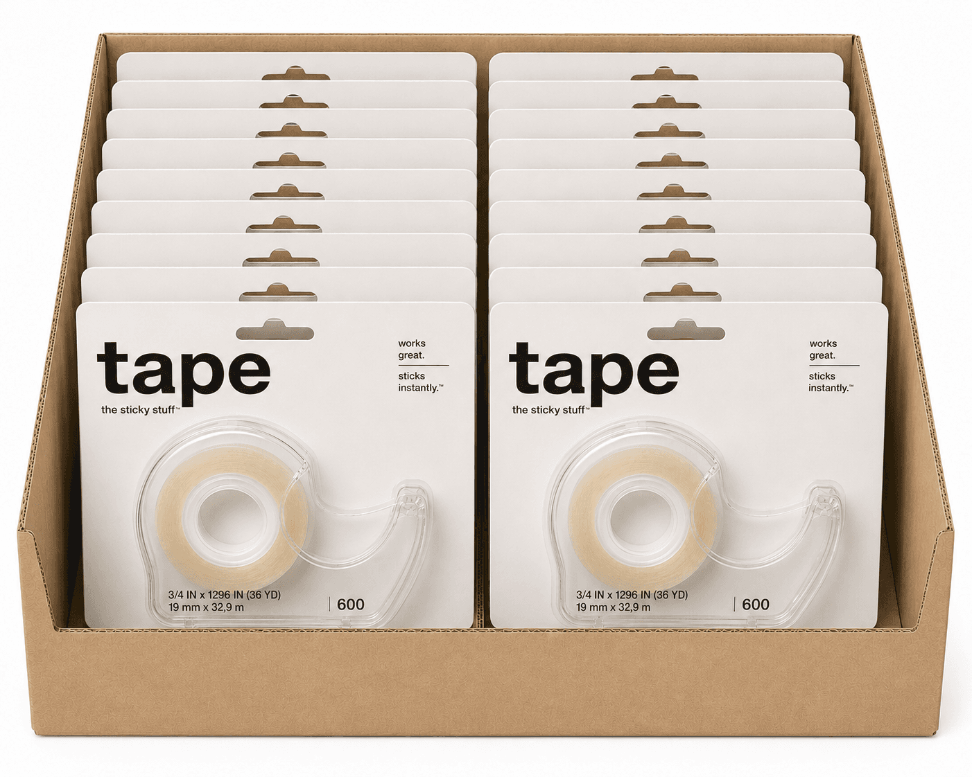 case of tape.